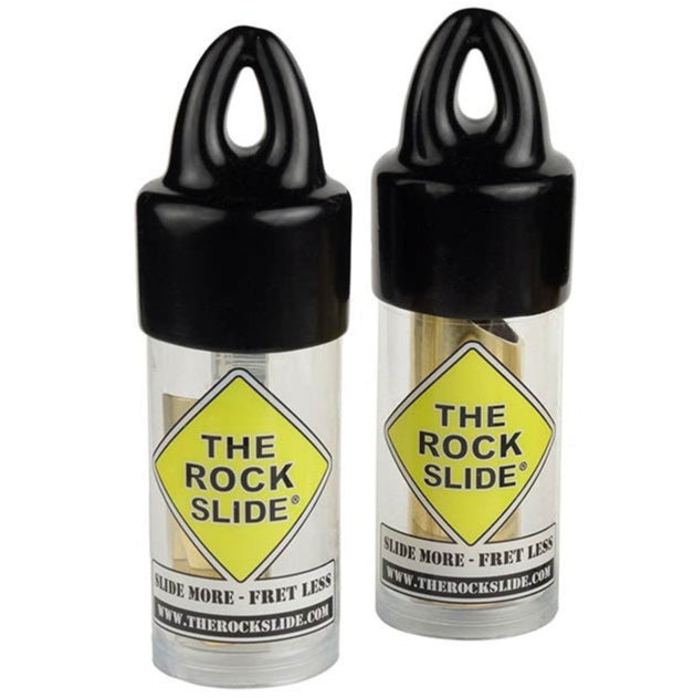 Rock Guitar Slide Polished Nickel Plated Brass - Large