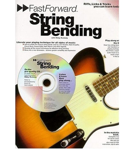 Fast Forward String Bending Book - Rikky Rooksby - 0711982074