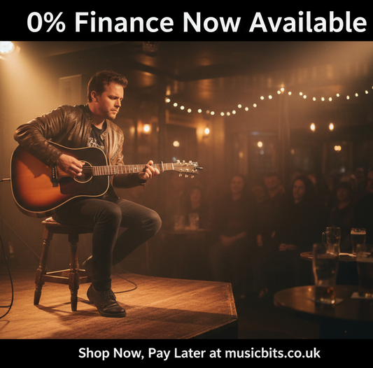 0% Finance Now Available at Music Bits — Shop Now, Pay Later