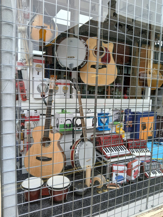 The Art of the Window Display: How Music Bits Creates Displays That Stop You in Your Tracks