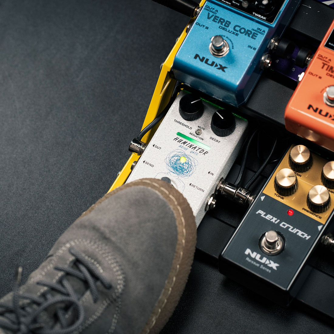 Why Every Pedalboard Needs a Noise Gate — And How the Nu-X Huminator NRN-1 Delivers