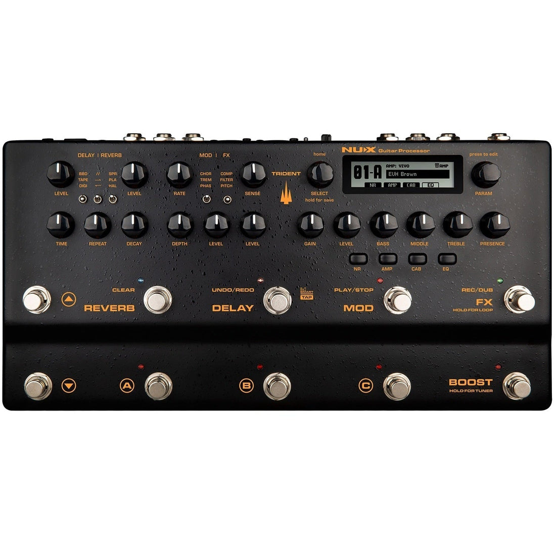 Nu-X Trident NME-5 Integrated Guitar Amp Modeller and Multi-Effects Pedal
