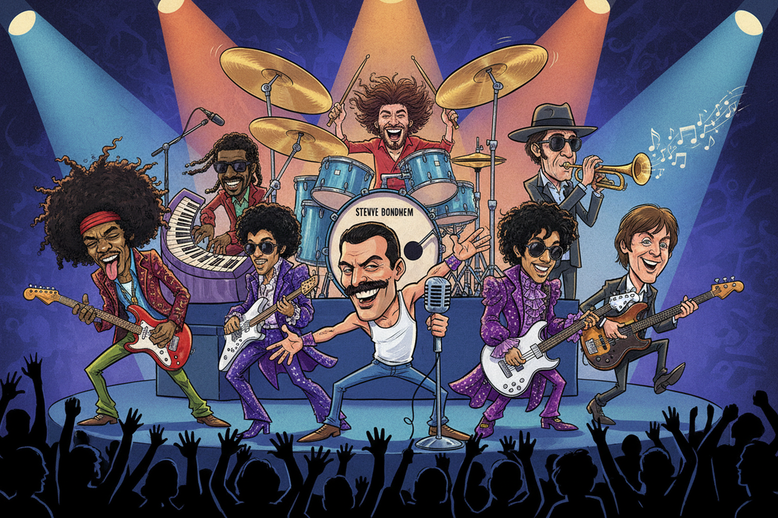 The Ultimate Dream Band: If You Could Pick Any Legendary Musicians, Dead or Alive…
