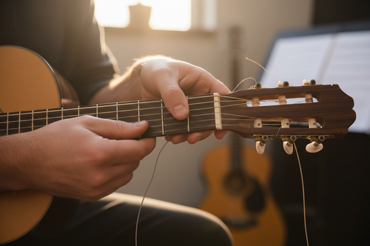 How to Fit Guitar Strings