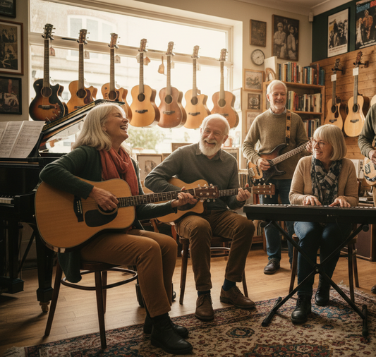Recycled Teenagers: It's Never Too Late to Pick Up an Instrument