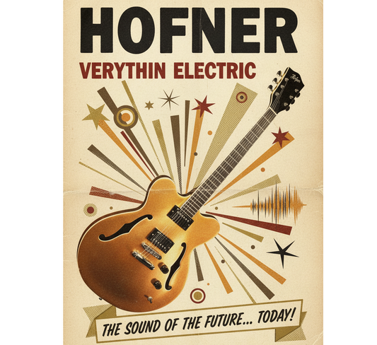 Hofner Verythin: Germany's Iconic Thinline Guitar