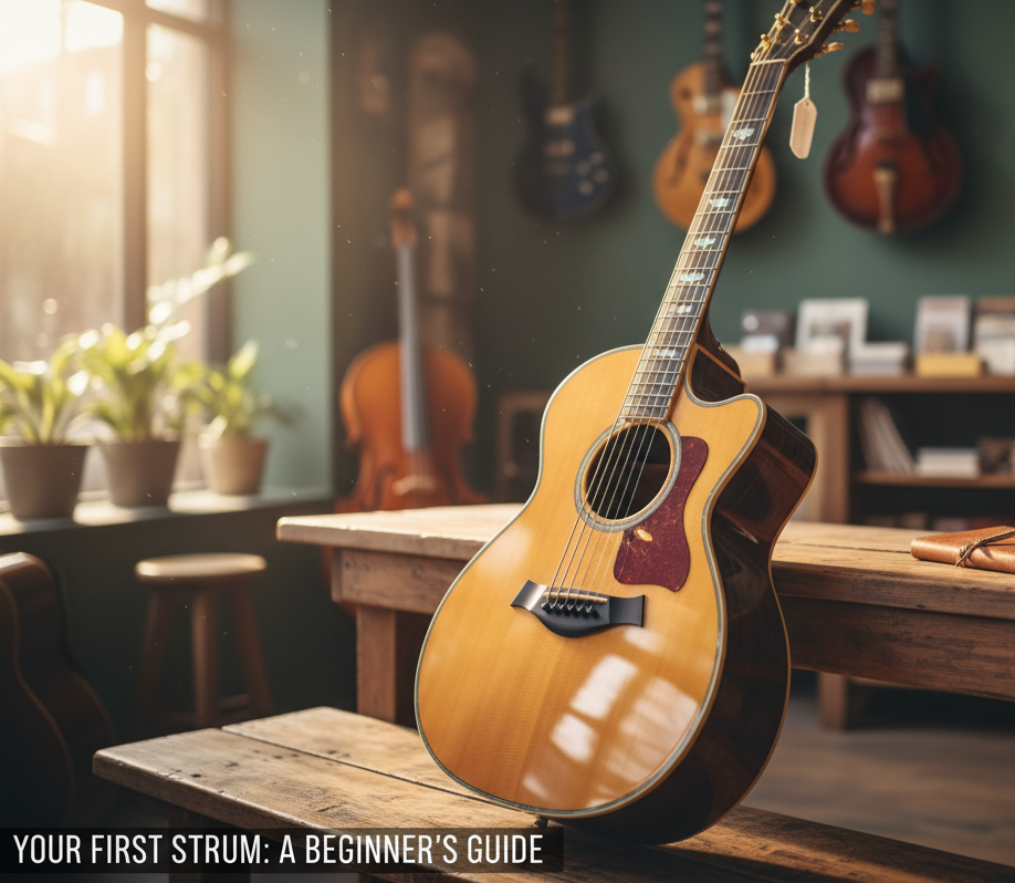 How to Choose Your First Acoustic Guitar – A Beginner's Guide