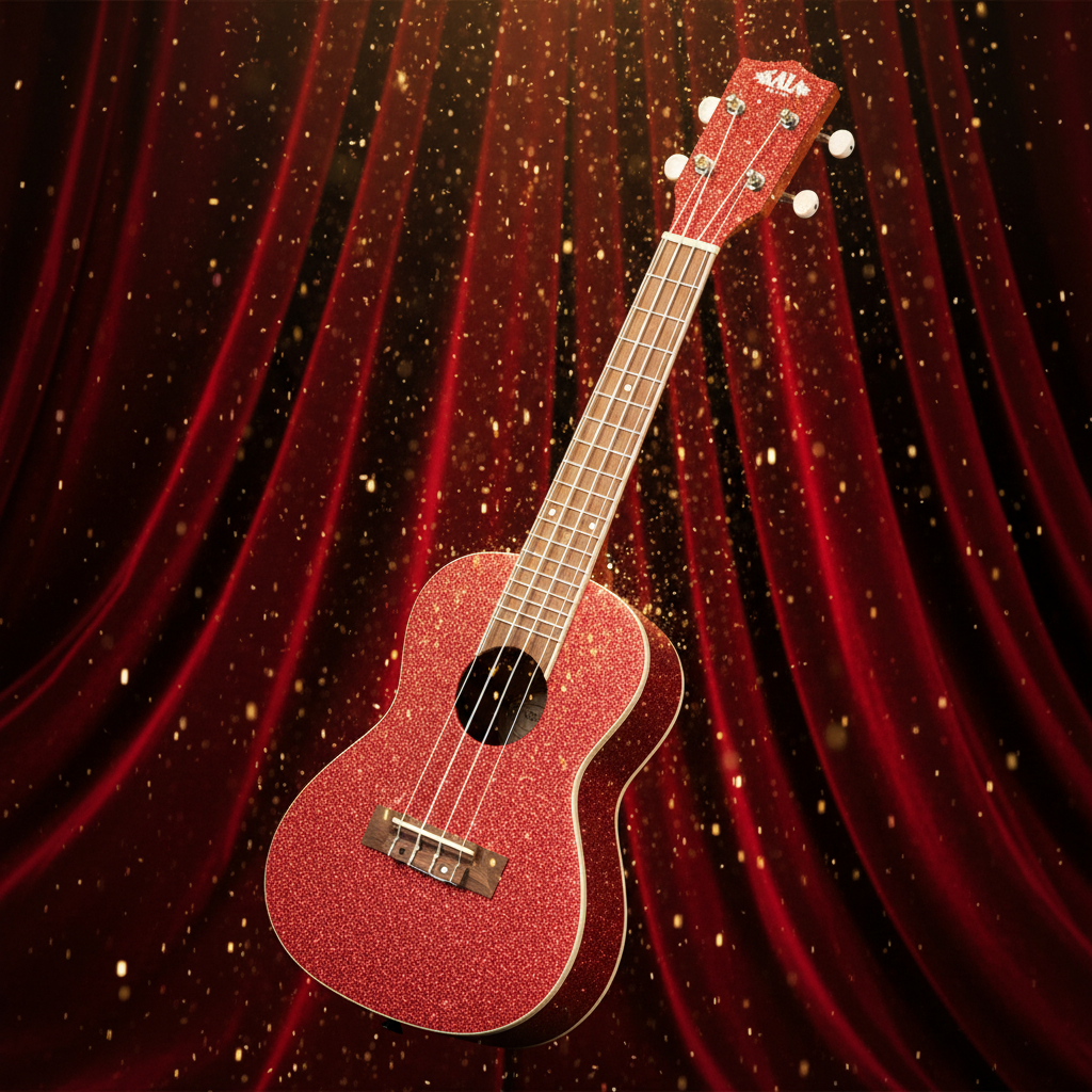 Add Some Glitter to Your Ukulele Playing with Kala Sparkle Ukuleles