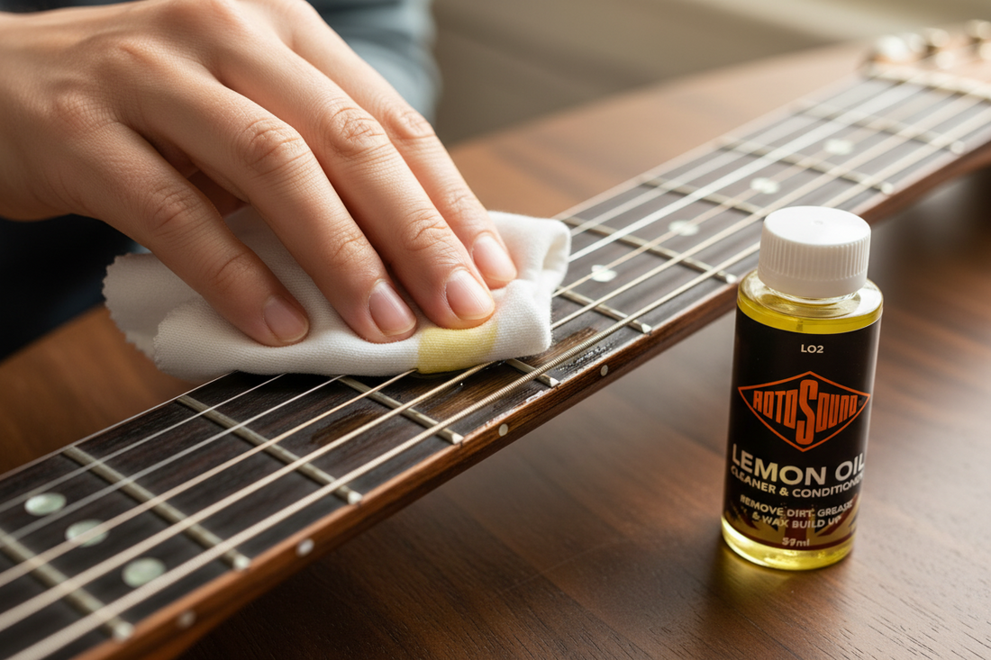 Using Lemon Oil on Fretboards