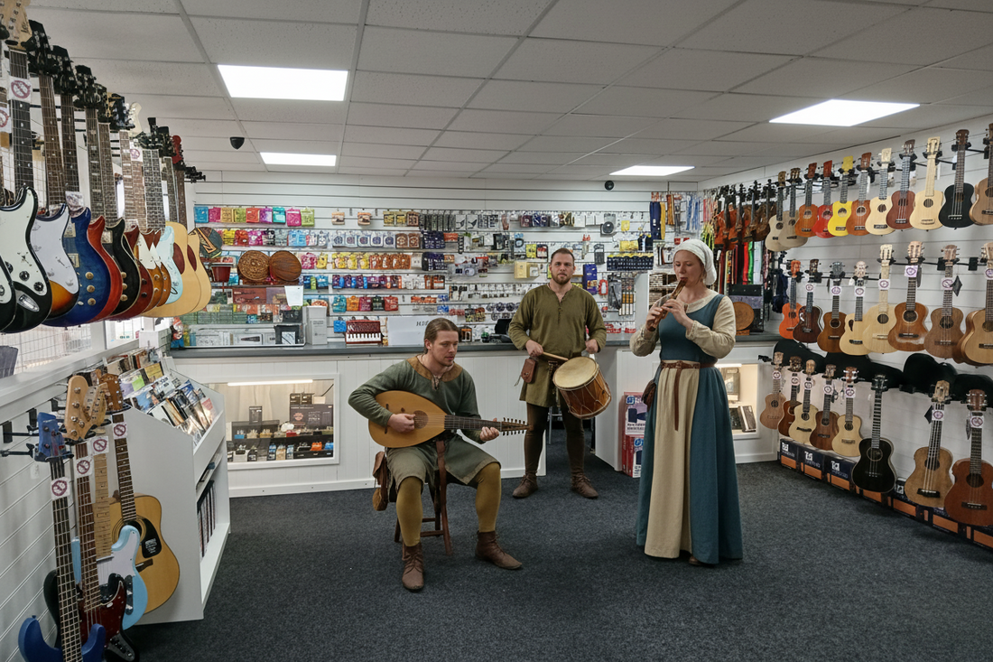 When Medieval Meets Modern: A Musical Time Warp at Music Bits