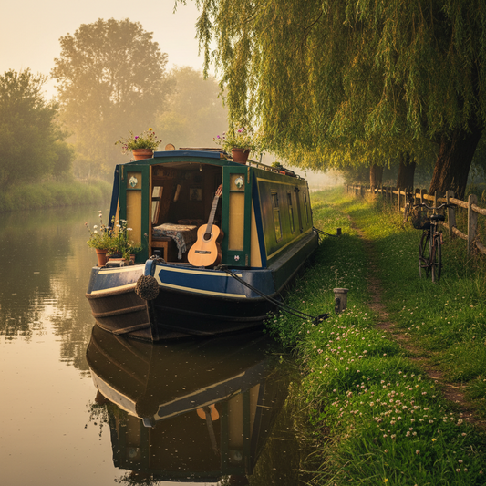 Musical Instruments on a Narrowboat: The Complete Guide for Liveaboards and Holiday Boaters