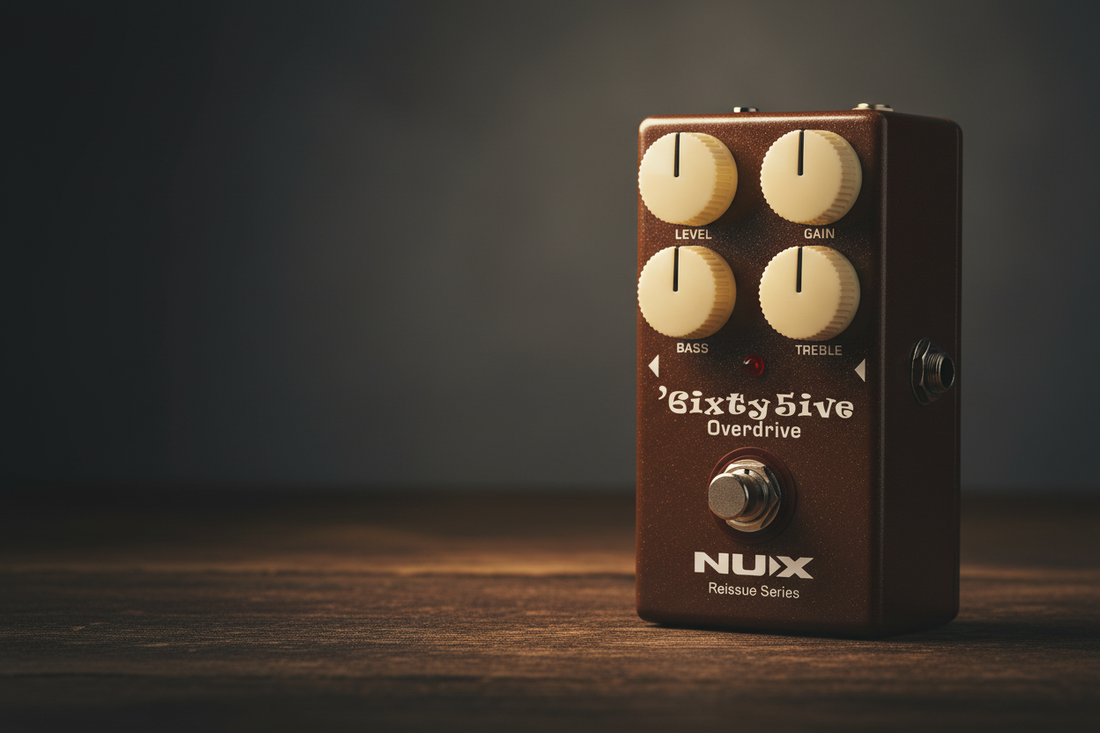 Nu-X 6ixty 5ive Overdrive Pedal: Classic '60s Tube Tones at Your Feet