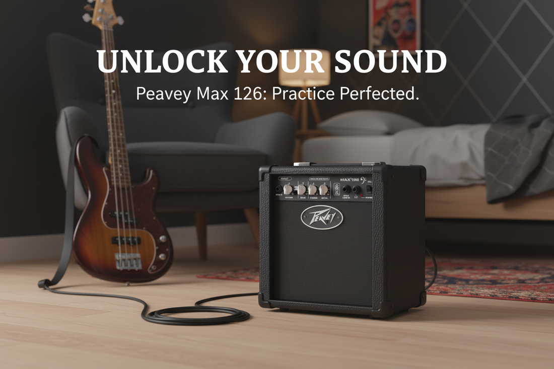 Peavey Max 126 Bass Guitar Practice Amplifier: The Perfect Home Practice Amp