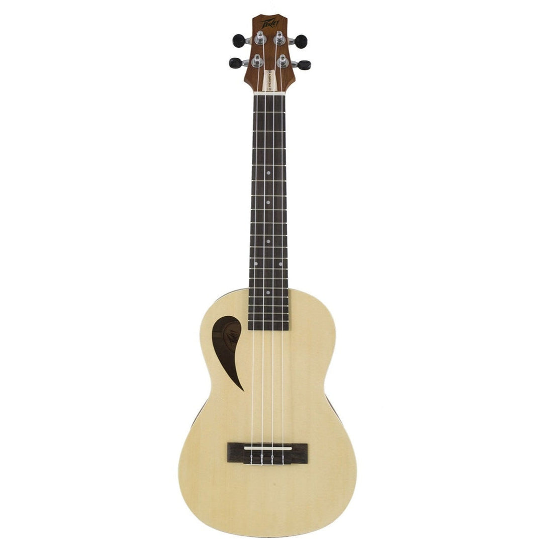 Peavey Composer Acoustic Concert Ukulele with offset sound holes