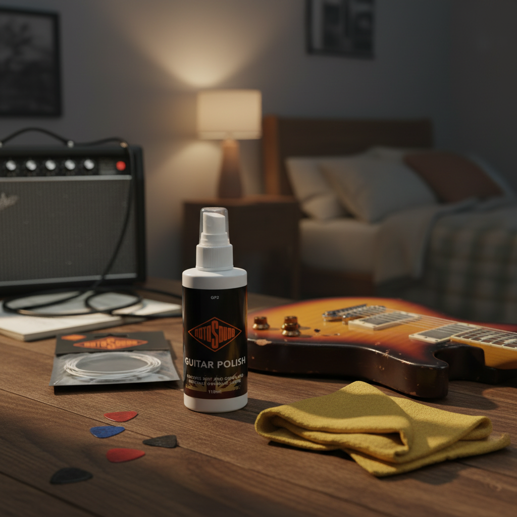 Rotosound Guitar Polish – The Smell of Every Guitarist's Bedroom