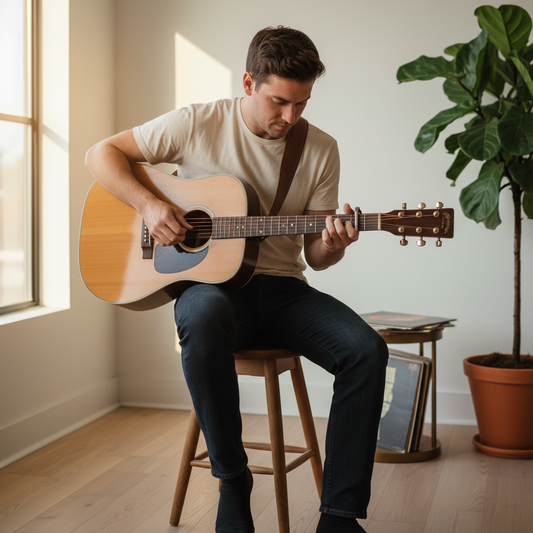 Why a Guitar Strap Is a Game-Changer for Seated Playing