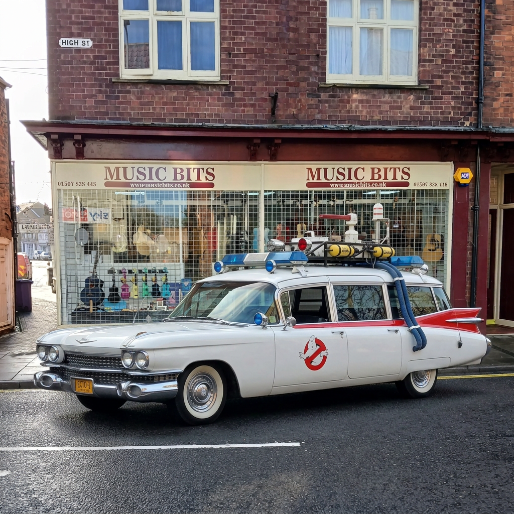 Who You Gonna Call? The Ghostbusters Drop In at Music Bits Company