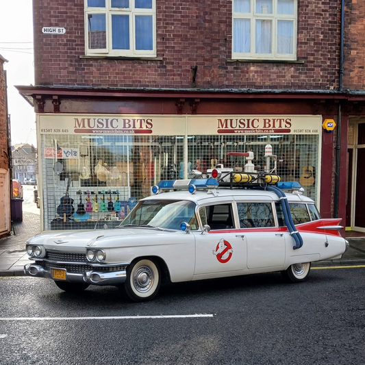 Who You Gonna Call? The Ghostbusters Drop In at Music Bits Company