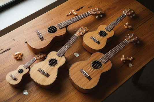 The Ukulele Family: Every Size Explained — From Soprano to Bass
