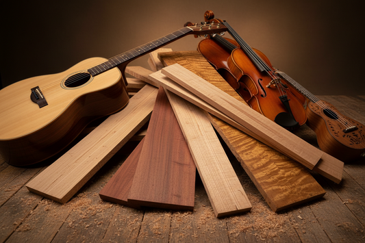 Tonewoods & Beyond: How the Wood (and Non-Wood) in Your Acoustic Instrument Shapes Its Sound