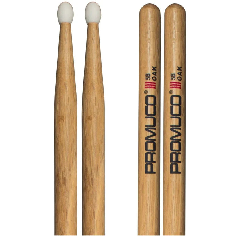 Drumsticks - Promuco Oak Nylon Tip