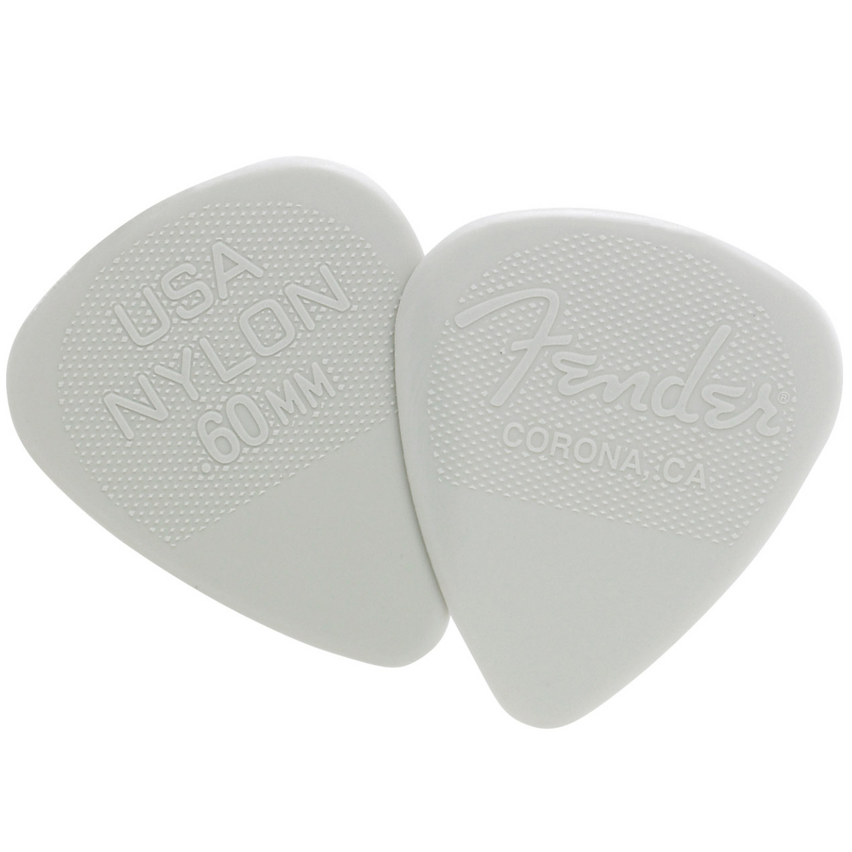 Fender Nylon 351 Shape Guitar Pick Plectrums 0.60 mm 12 Pack