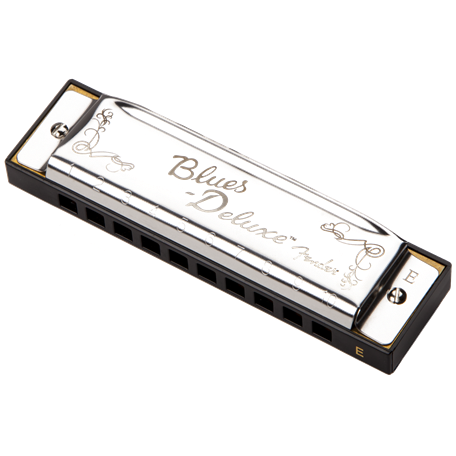 Fender Blues Deluxe Diatonic Harmonica Mouth Organ Key E