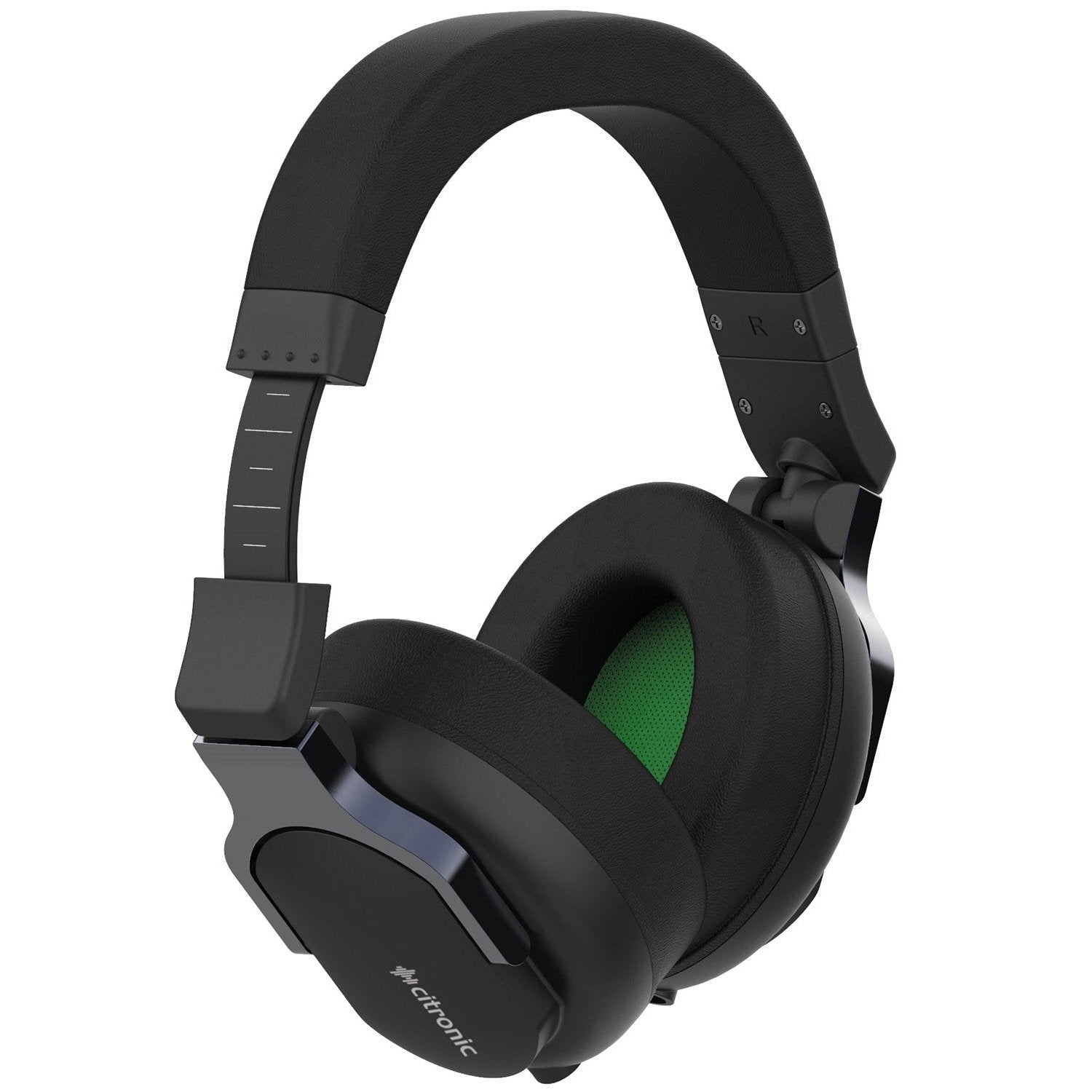 Citronic Pro Monitor Headphones Recording Studio Music Production BLACK