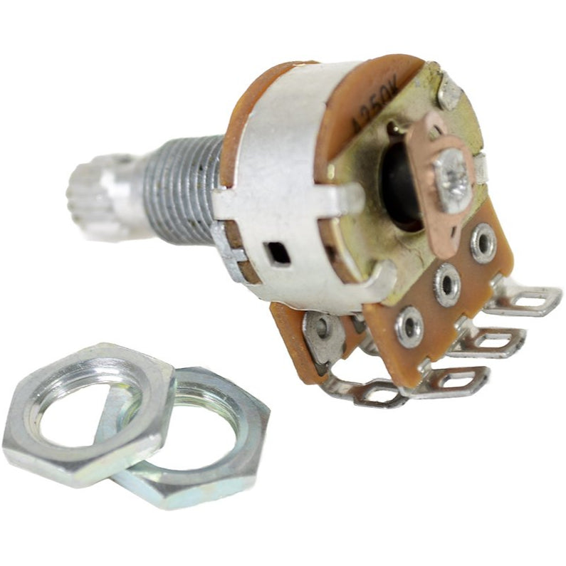 Guitar Replacement Pot Potentiometer 250k Log Pan Pot