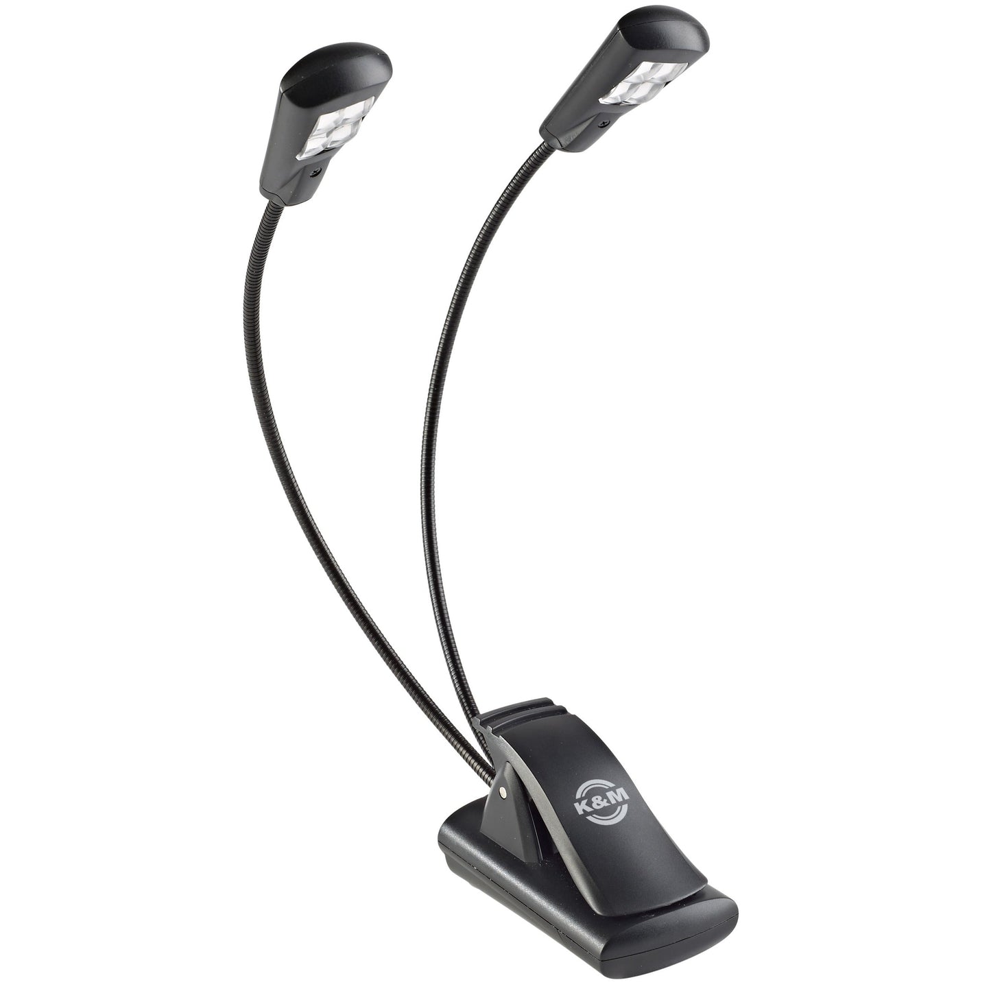 K&M Double 4 LED Flex Light Sheet Music Book Stand Light