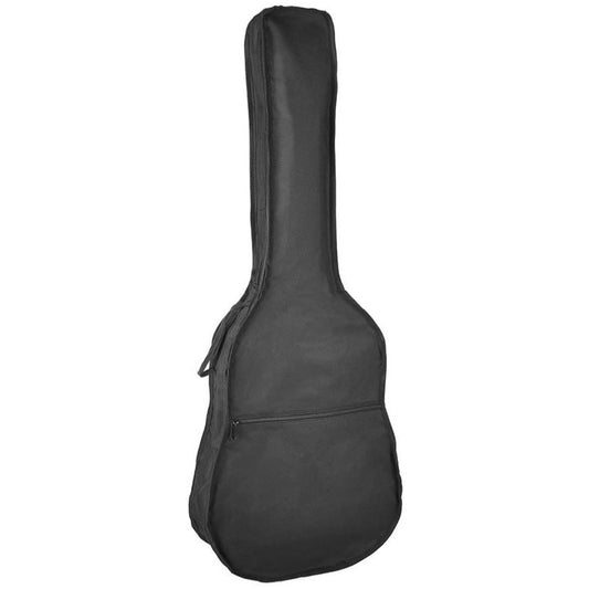 Classical Spanish Guitar Gig Bag 1/2 Size With Large Pocket - Black K-00-12