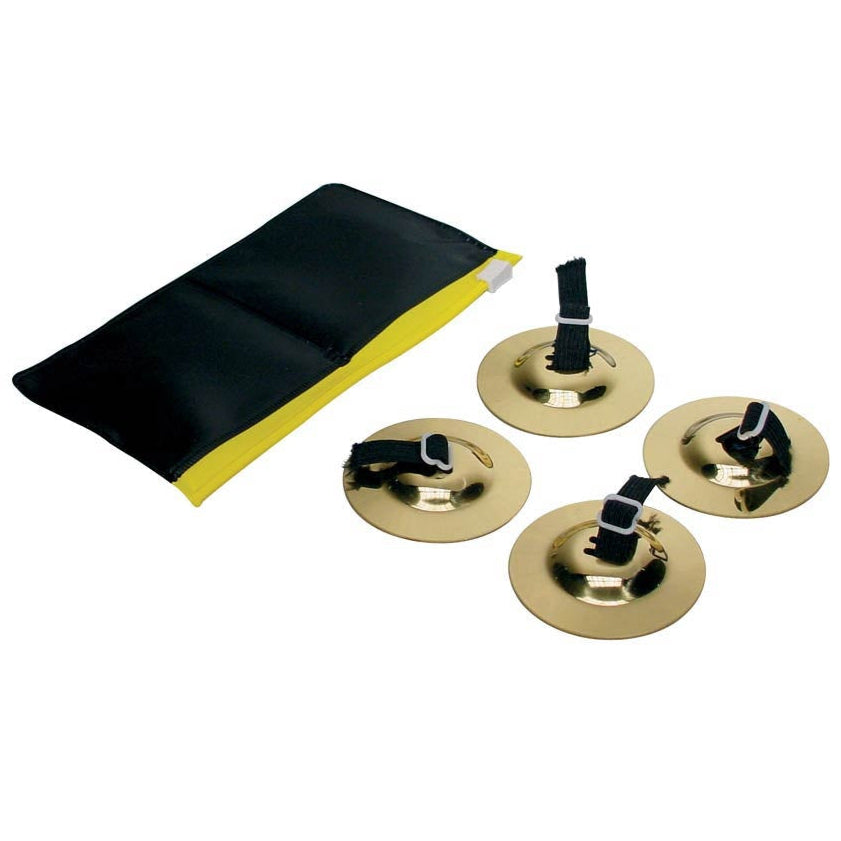 Hayman Finger Cymbals 2 Pairs Including Carrying Bag FCB-40