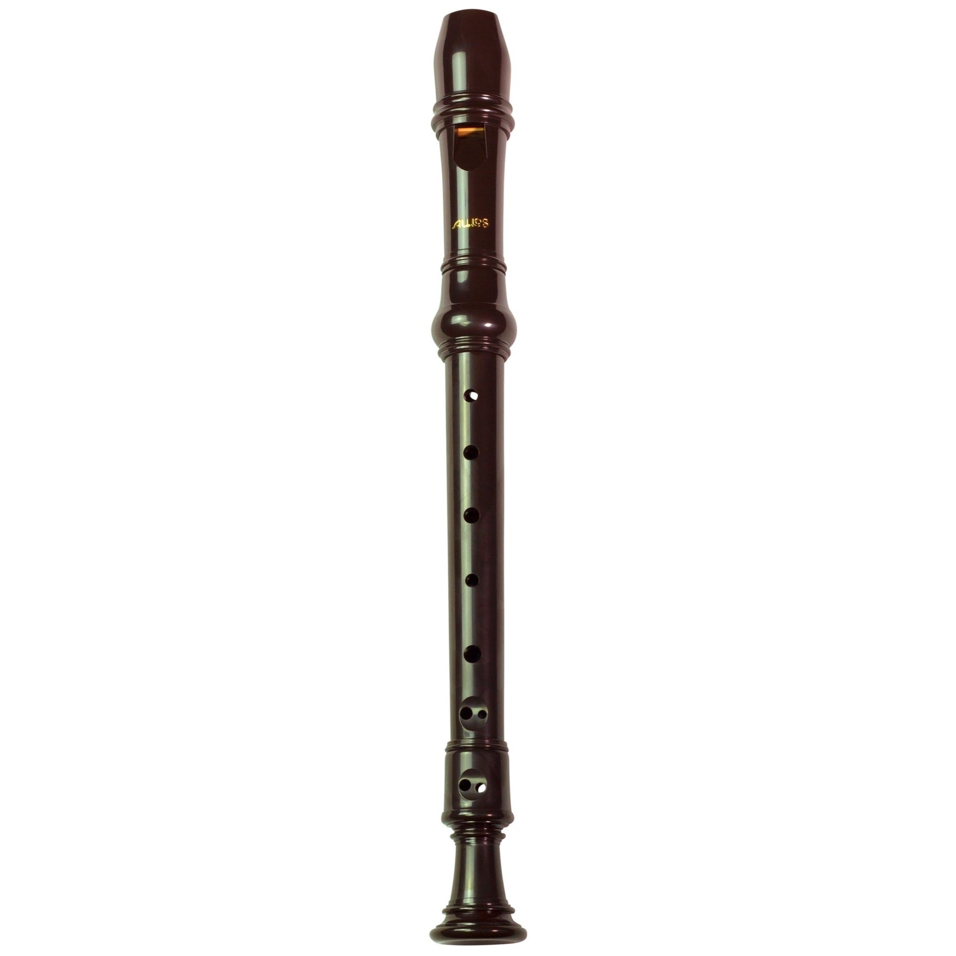 Aulos Descant Recorder 303BD Elite School Recorder - Dark Brown