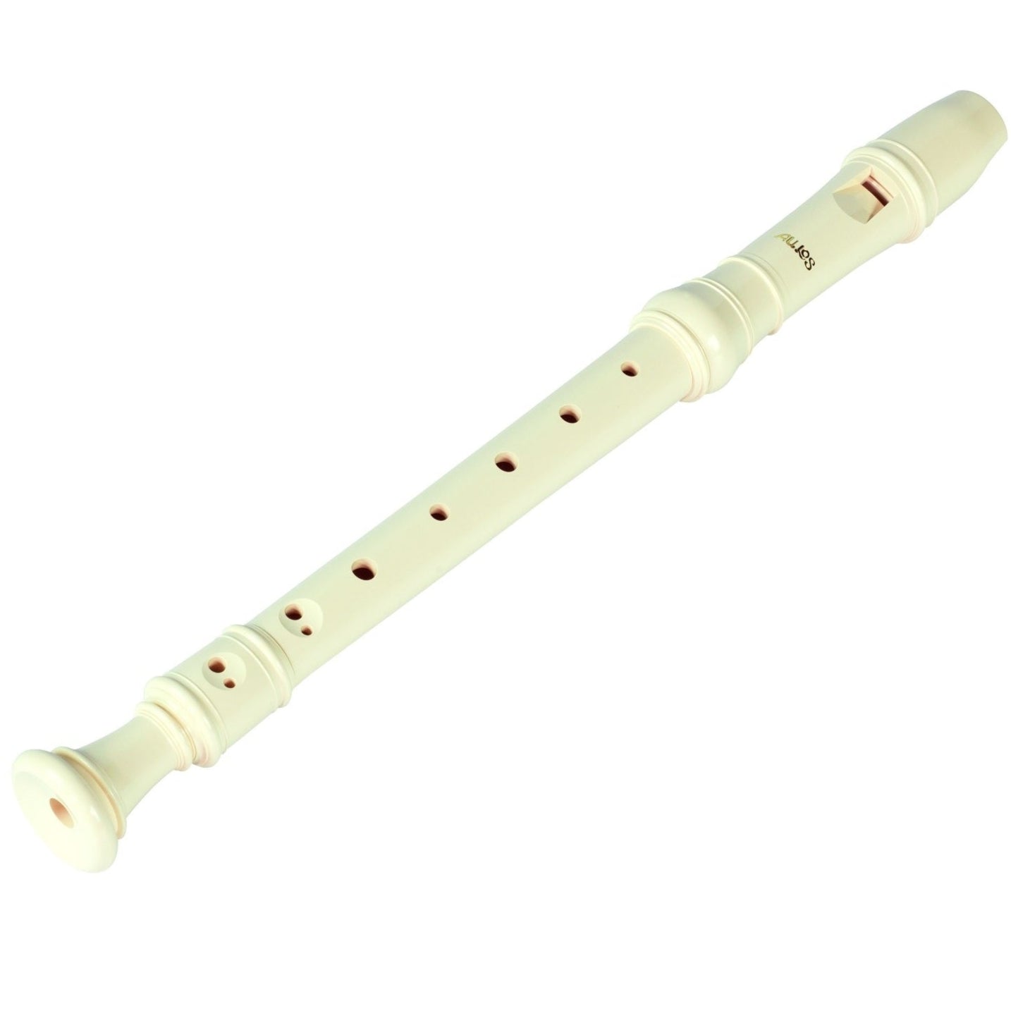 Aulos Descant Recorder 303B Elite School Recorder - Ivory