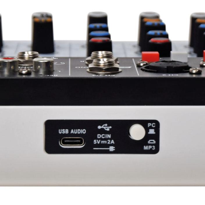 Citronic Q-PAD Mini Multifunction Mixer USB Bluetooth Audio Interface