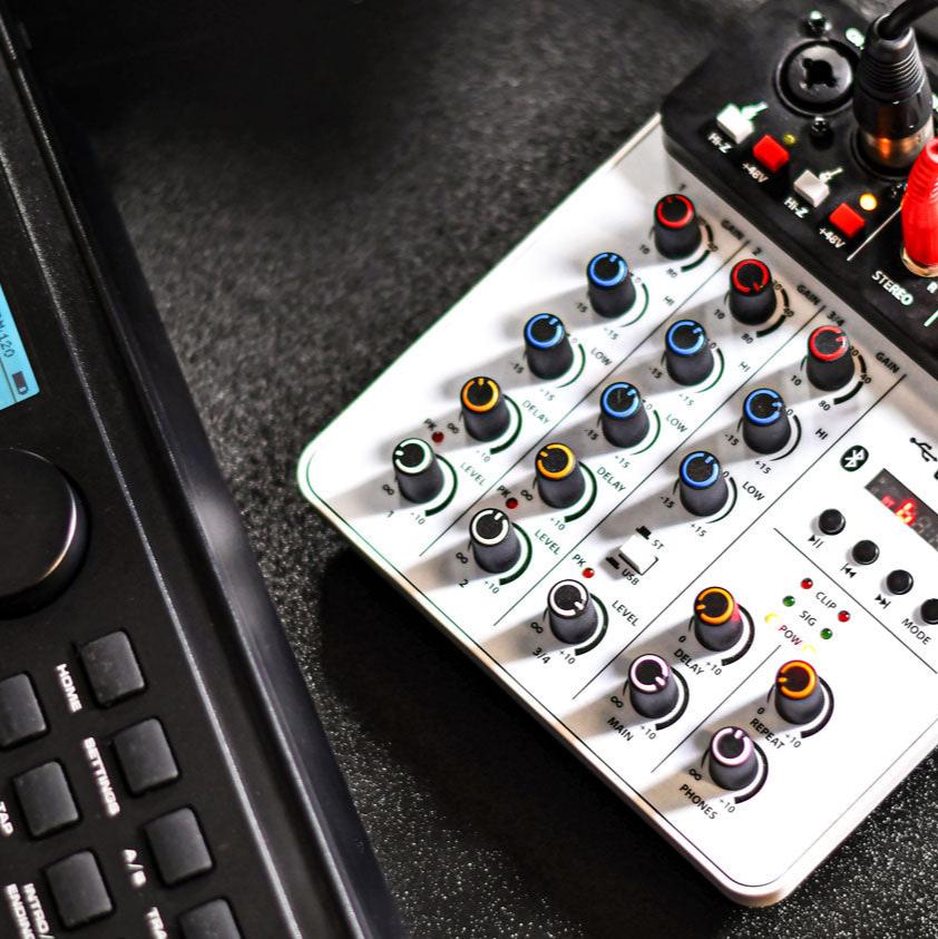 Citronic Q-PAD Mini Multifunction Mixer USB Bluetooth Audio Interface