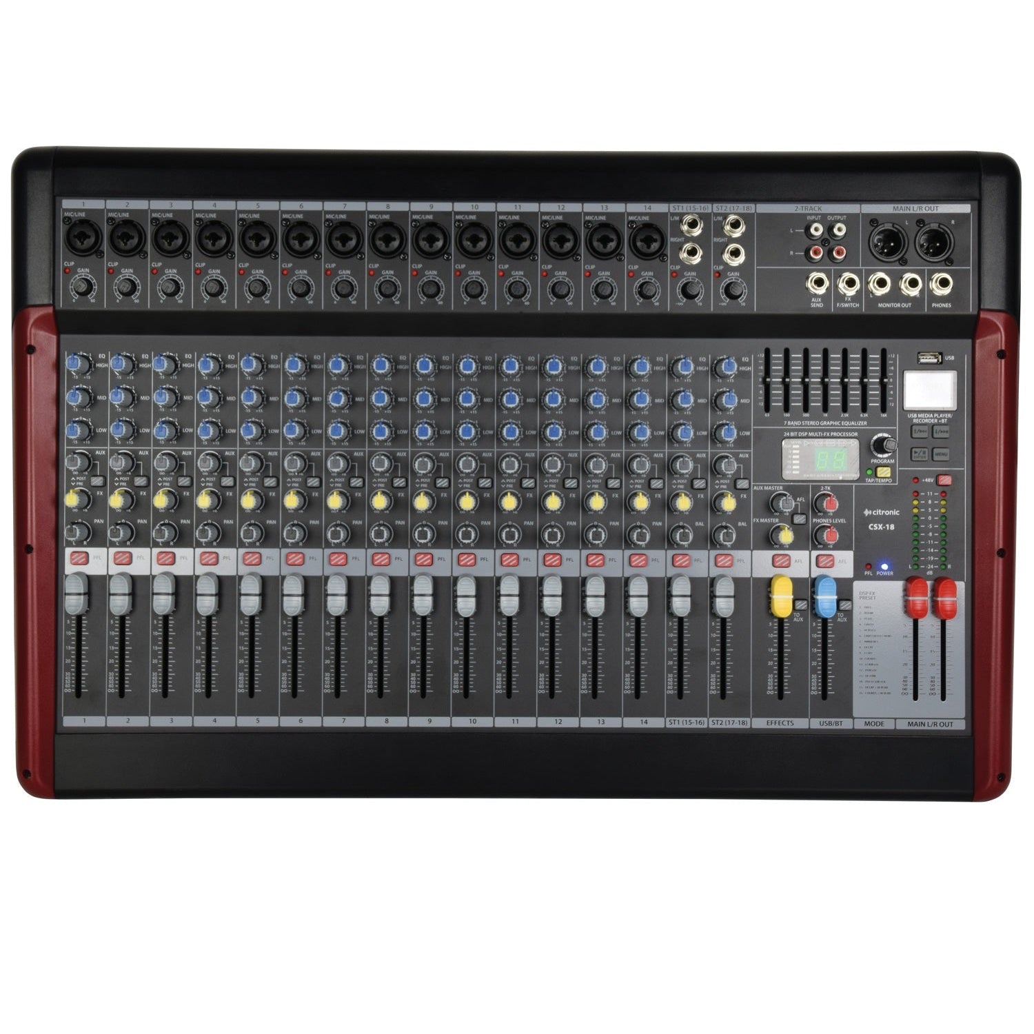 Citronic CSX-18 Live Mixing Console