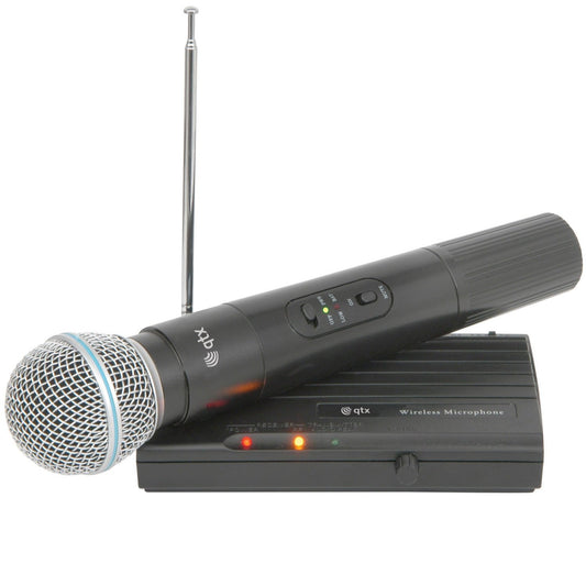 Wireless Radio Microphone System QTX VHF VH45B