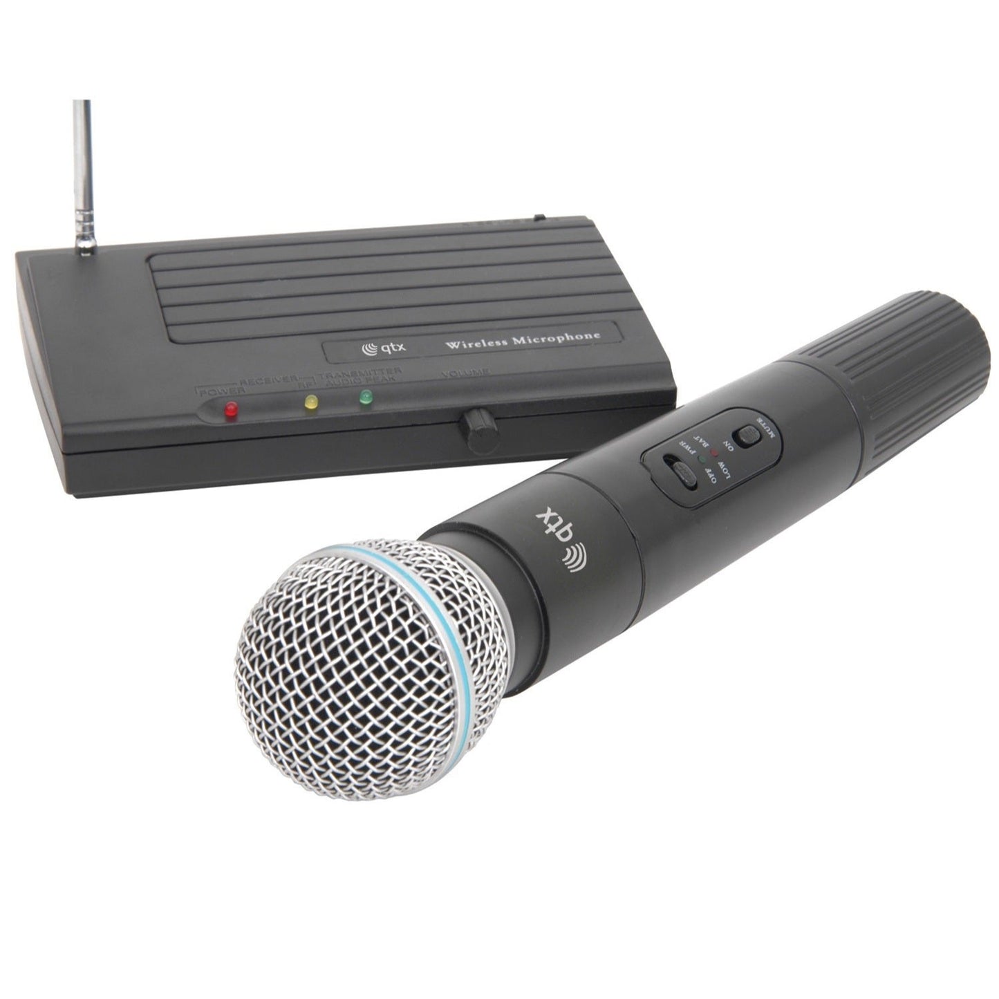 QTX Wireless Radio Microphone System VHF VH45B