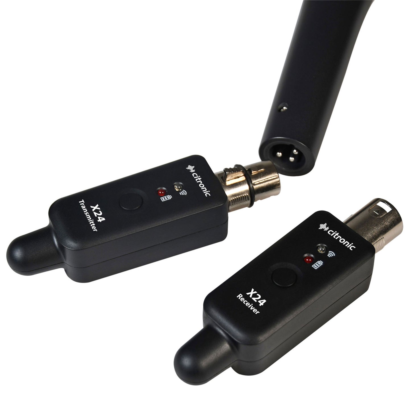 Citronic X24 Plug-in 2.4GHz Wireless Microphone Set