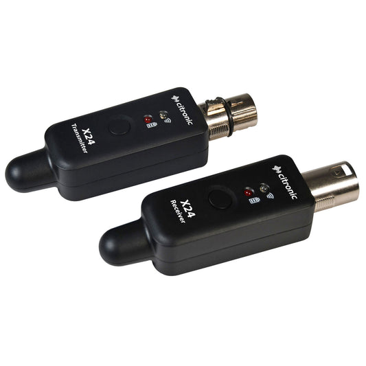 Citronic X24 Plug-in 2.4GHz Wireless Microphone Set