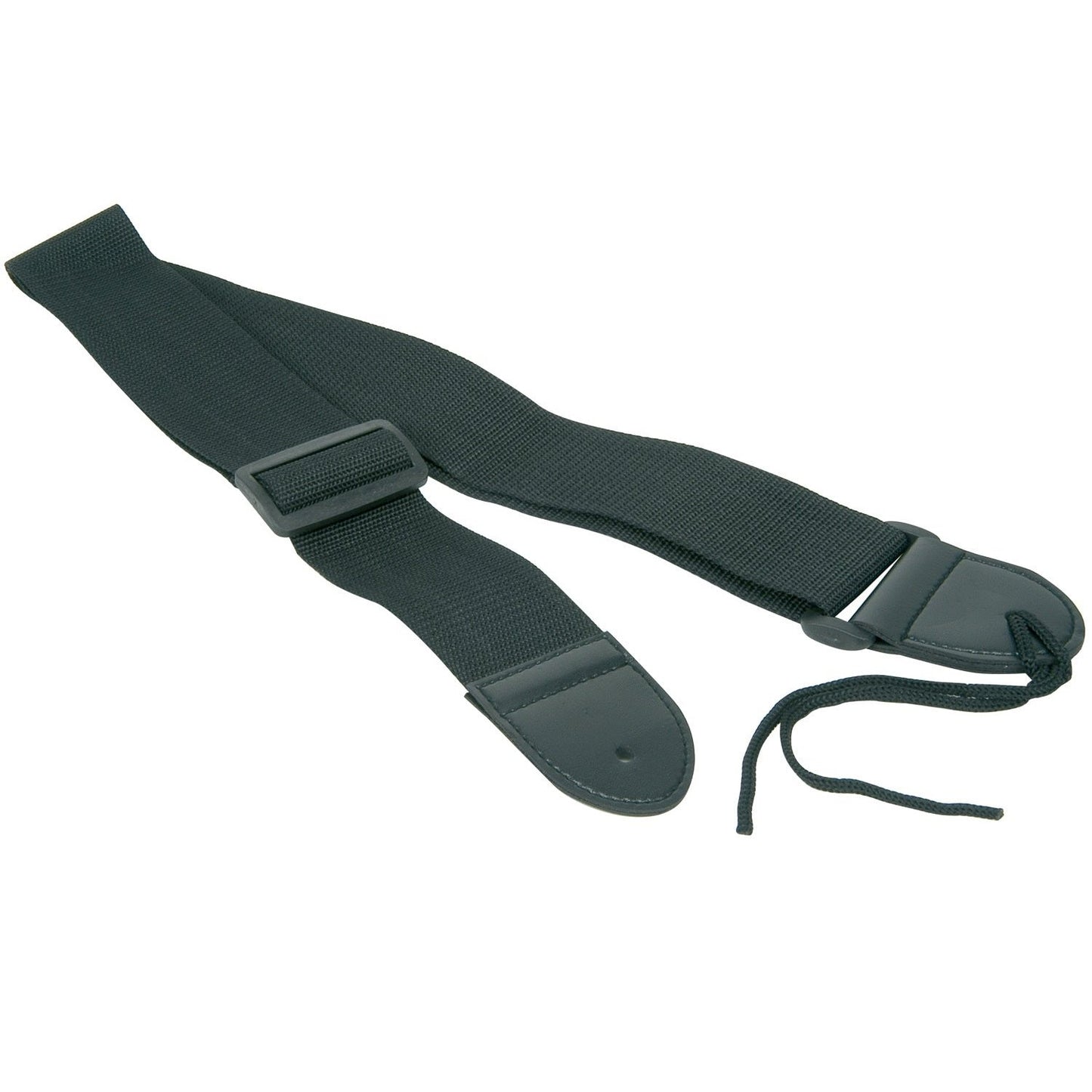 Guitar Strap Black Nylon Adjustable Length