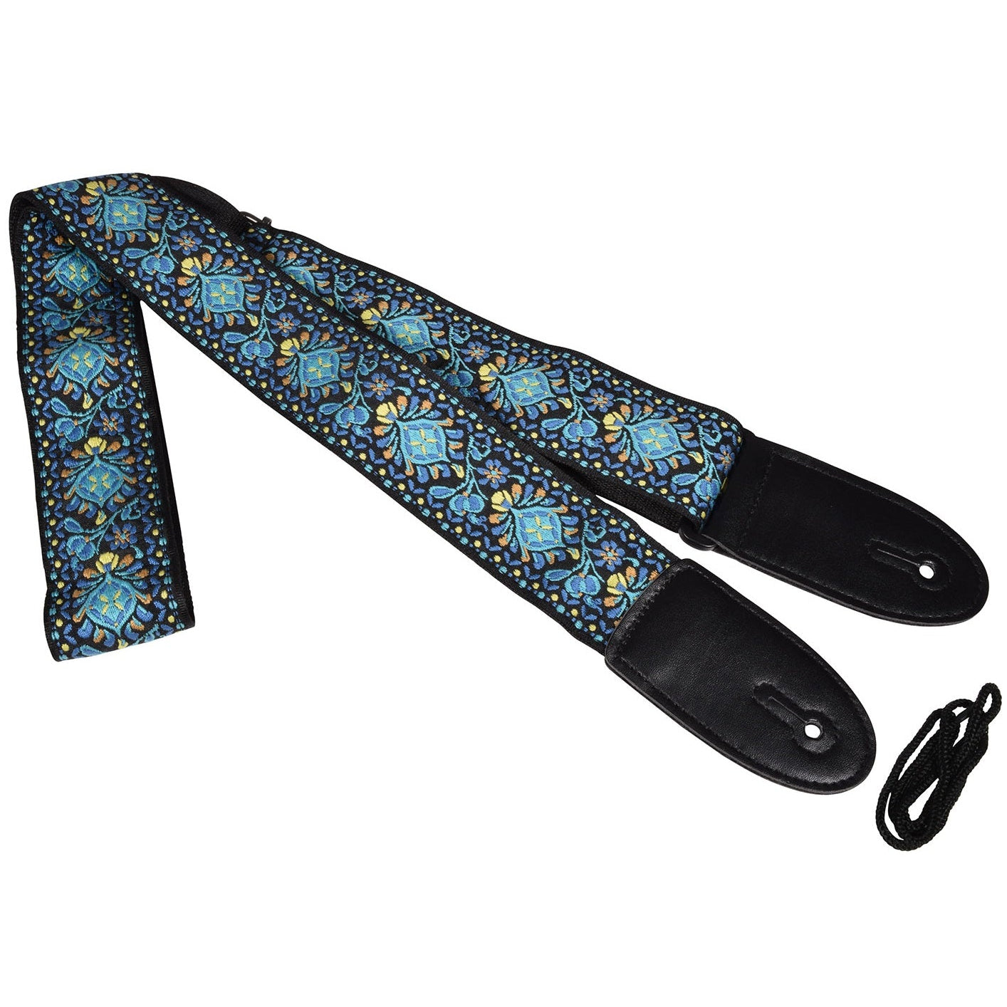 Chord Traditional Guitar Strap Deluxe Embroidered Design