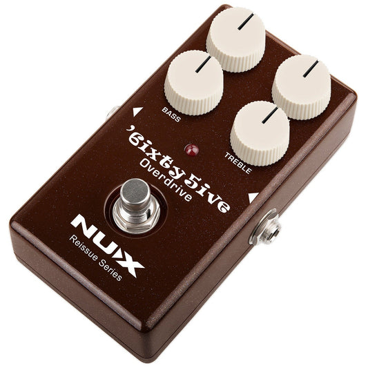 Nu-X 65 6ixty 5ive Overdrive Guitar Effects Pedal