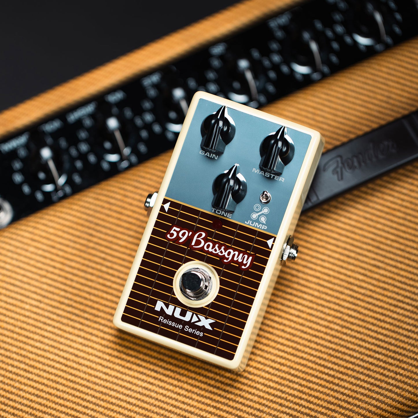 Nu-X 59 Bassguy Bass Guitar Overdrive Effect Pedal
