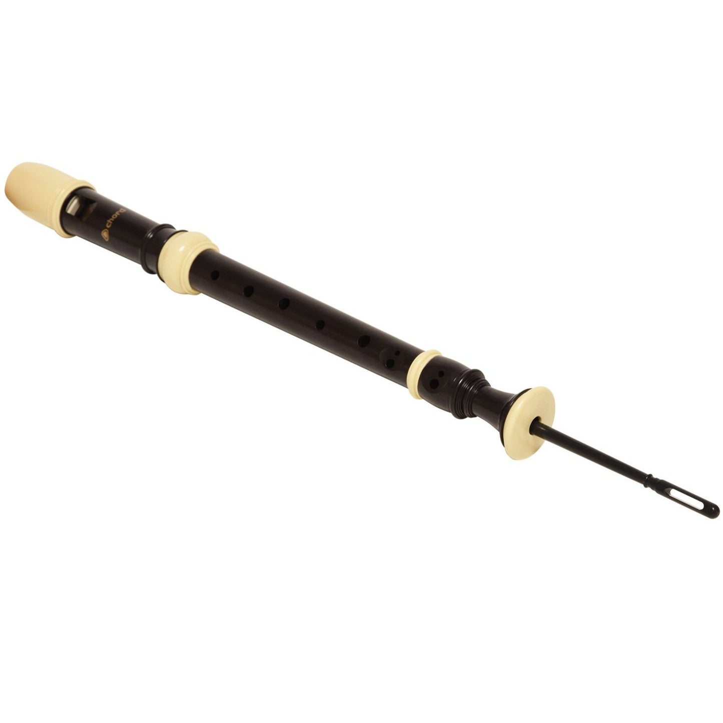 Descant School Recorder Black & Cream