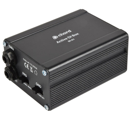 Chord DI Box Active Direct Injection Box ACTIVE DI-A1