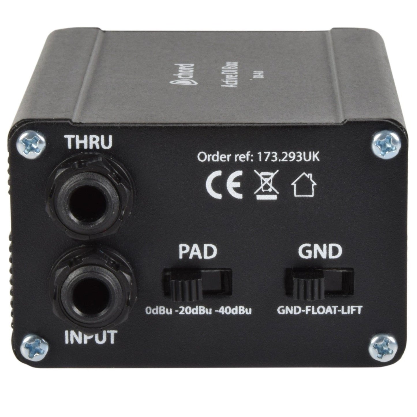 Chord DI Box Active Direct Injection Box ACTIVE DI-A1
