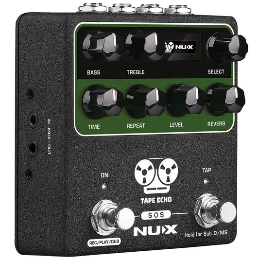 Nu-X Tape Echo Guitar Effects Pedal