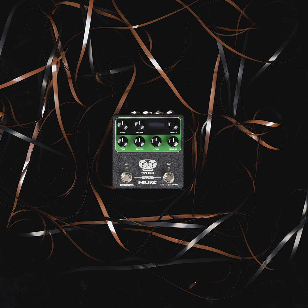 Nu-X Tape Echo Guitar Effects Pedal